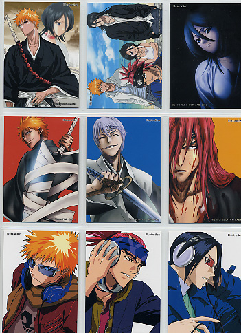 Bleach Cardass Masters Holographic Foil Rare Cards Set of 3 · Zetsueix Anime  · Online Store Powered by Storenvy